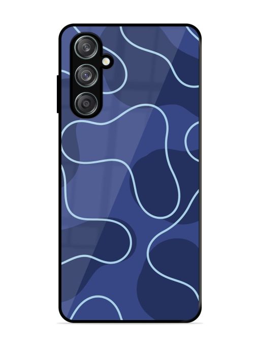 Midnight Maze Glossy Soft Edge Case for Samsung Galaxy M15 (5G) Chachhi