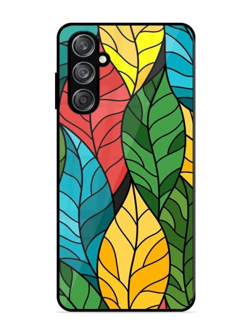 Foliage Fiesta Glossy Soft Edge Case for Samsung Galaxy M15 (5G) Chachhi