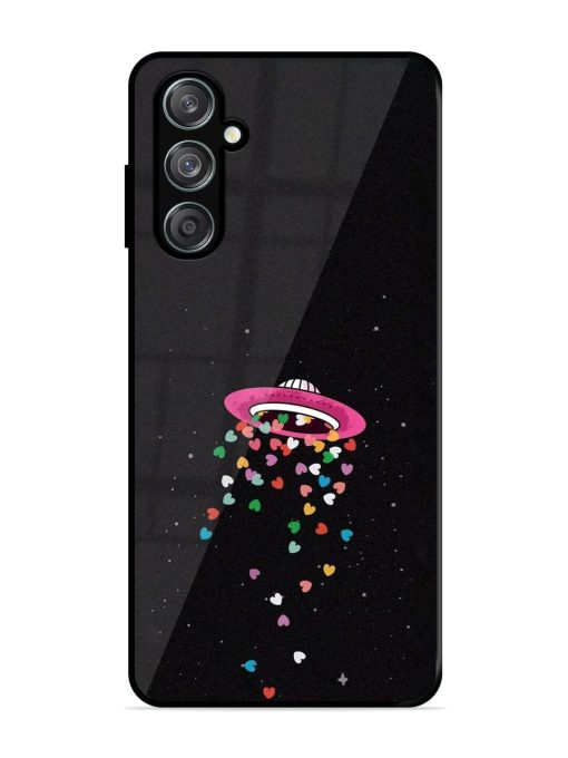 Love From Above Glossy Soft Edge Case for Samsung Galaxy M15 (5G) Chachhi