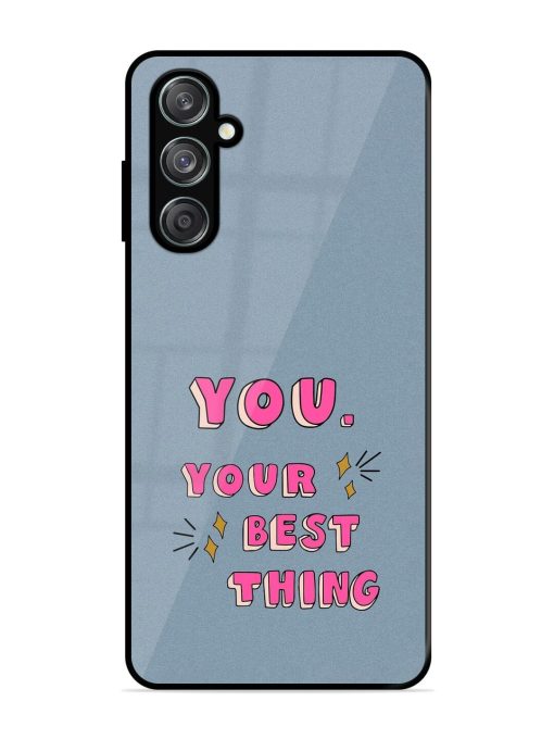 Self-Love Sparkles Glossy Soft Edge Case for Samsung Galaxy M15 (5G) Chachhi