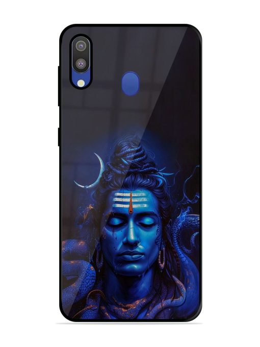 Mystic Mahadev Glossy Soft Edge Case for Samsung Galaxy M20 Chachhi