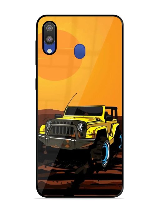 Sunset Cruise Glossy Soft Edge Case for Samsung Galaxy M20 Chachhi