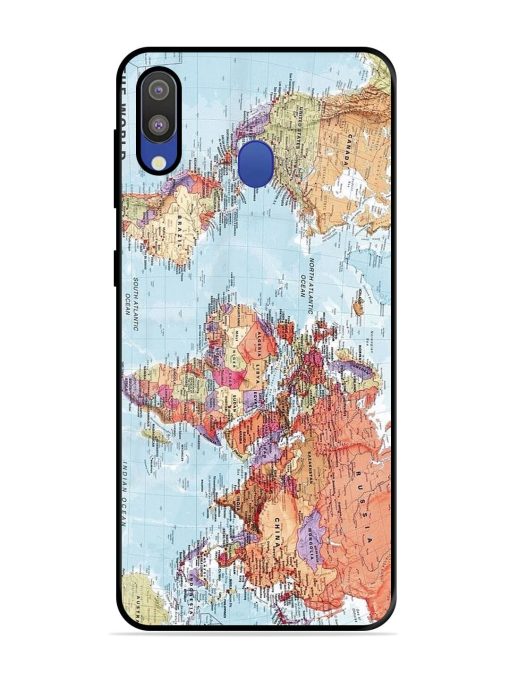 Our Blue Marble Glossy Soft Edge Case for Samsung Galaxy M20