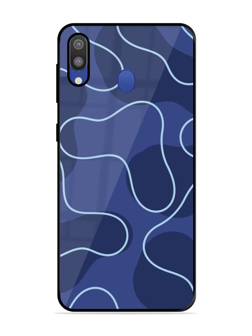 Midnight Maze Glossy Soft Edge Case for Samsung Galaxy M20 Chachhi