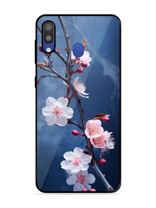 Delicate Blossoms Glossy Soft Edge Case for Samsung Galaxy M20 Chachhi