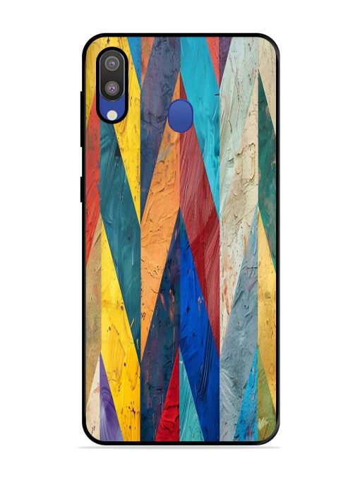 Abstract Tapestry Glossy Soft Edge Case for Samsung Galaxy M20