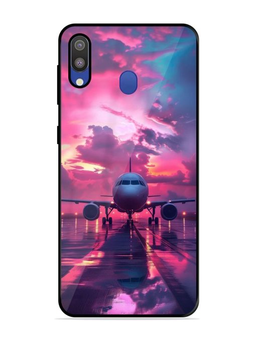 Neon Runway Glossy Soft Edge Case for Samsung Galaxy M20