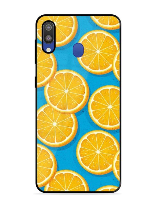 Citrus Symphony Glossy Soft Edge Case for Samsung Galaxy M20 Chachhi