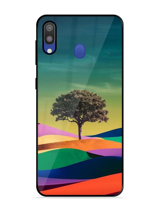 Rainbow'S Lone Sentinel Glossy Soft Edge Case for Samsung Galaxy M20 Chachhi