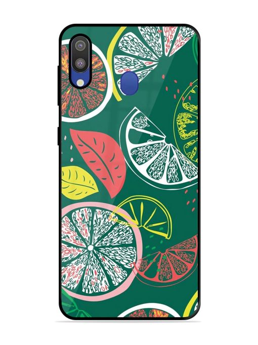 Citrus Symphony Glossy Soft Edge Case for Samsung Galaxy M20 Chachhi