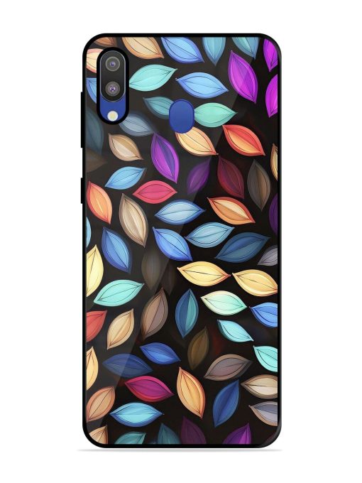 Colorful Kaleidoscope Glossy Soft Edge Case for Samsung Galaxy M20 Chachhi