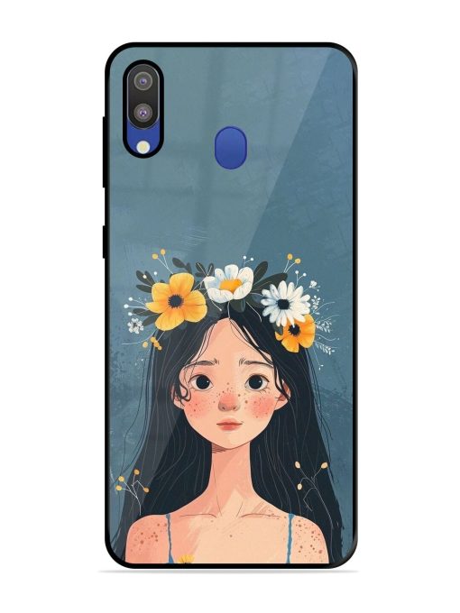 Gurl Art Glossy Soft Edge Case for Samsung Galaxy M20