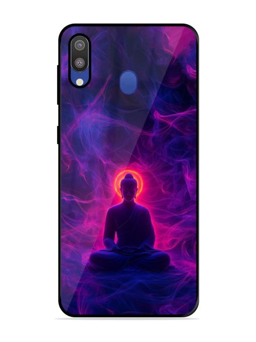 Neon Nirvana Glossy Soft Edge Case for Samsung Galaxy M20 Chachhi