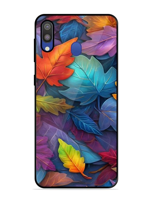 Autumn'S Embrace Glossy Soft Edge Case for Samsung Galaxy M20 Chachhi