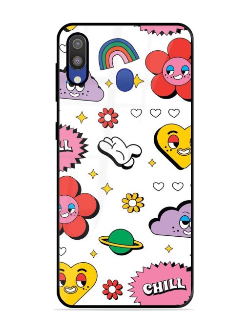 Whimsical Wonderland Glossy Soft Edge Case for Samsung Galaxy M20 Chachhi