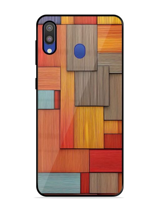 Woodsy Wonders Glossy Soft Edge Case for Samsung Galaxy M20 Chachhi