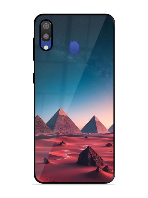 Ancient Wonders Sky Glossy Soft Edge Case for Samsung Galaxy M20 Chachhi