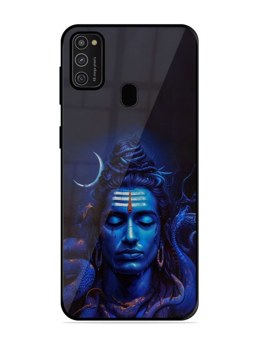 Mystic Mahadev Glossy Soft Edge Case for Samsung Galaxy M21 (2021) Chachhi