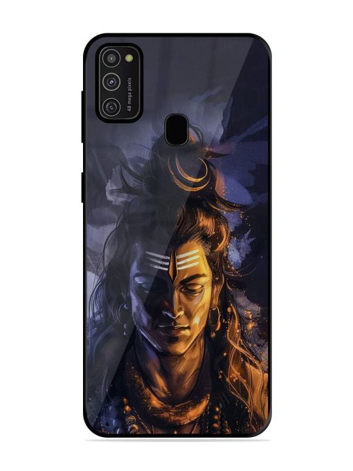 Lord Shiva Glossy Soft Edge Case for Samsung Galaxy M21 (2021) Chachhi