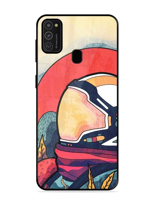 Cosmic Daydream Glossy Soft Edge Case for Samsung Galaxy M21 (2021) Chachhi