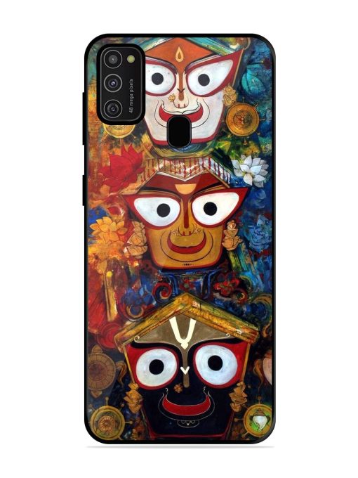 Lord Jagannath Glossy Soft Edge Case for Samsung Galaxy M21 (2021)