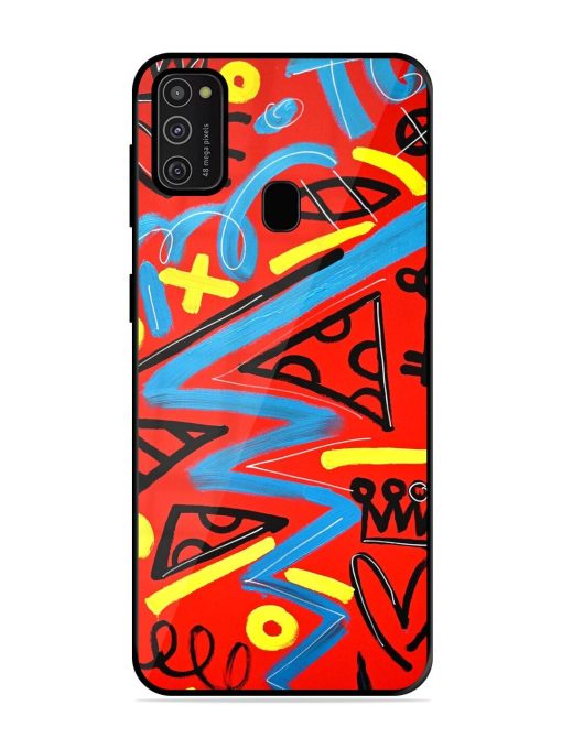 Groovy Garden Glossy Soft Edge Case for Samsung Galaxy M21 (2021)