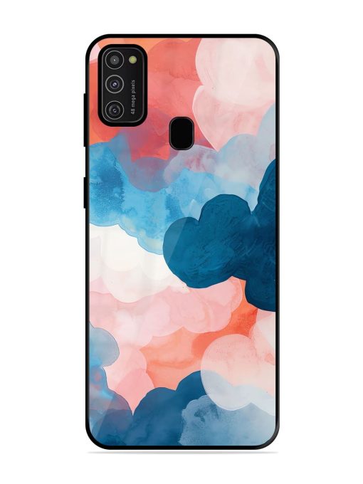 Skyward Dreams Glossy Soft Edge Case for Samsung Galaxy M21 (2021) Chachhi