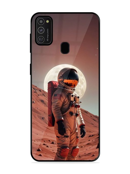 The Red Planet Glossy Soft Edge Case for Samsung Galaxy M21 (2021) Chachhi