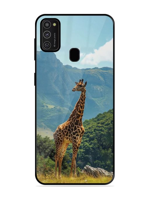 Gentle Giant Glossy Soft Edge Case for Samsung Galaxy M21 (2021)