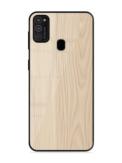 Textured Timber Glossy Soft Edge Case for Samsung Galaxy M21 (2021)