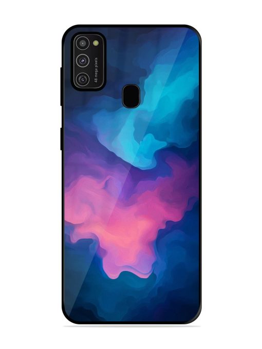 Cosmic Canvas Glossy Soft Edge Case for Samsung Galaxy M21 (2021) Chachhi