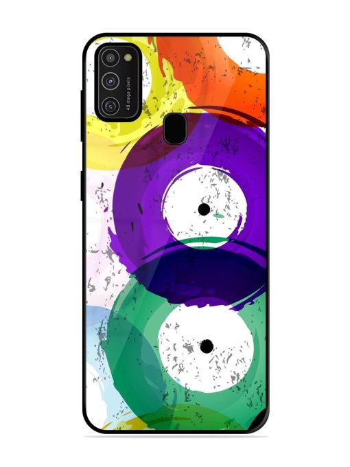 Vinyl Vibrations Glossy Soft Edge Case for Samsung Galaxy M21 (2021)