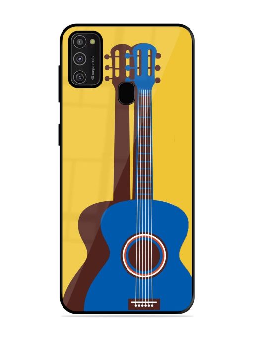 Dual Harmony Glossy Soft Edge Case for Samsung Galaxy M21 (2021)