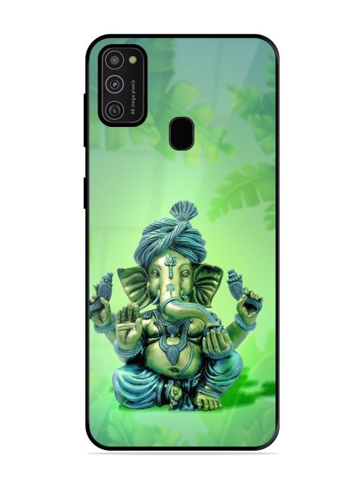 Ganesha, The Remover Of Obstacles Glossy Soft Edge Case for Samsung Galaxy M21 (2021)