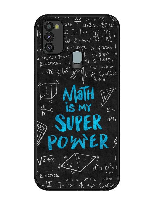 Math Magic Glossy Soft Edge Case for Samsung Galaxy M21 (4G) Chachhi