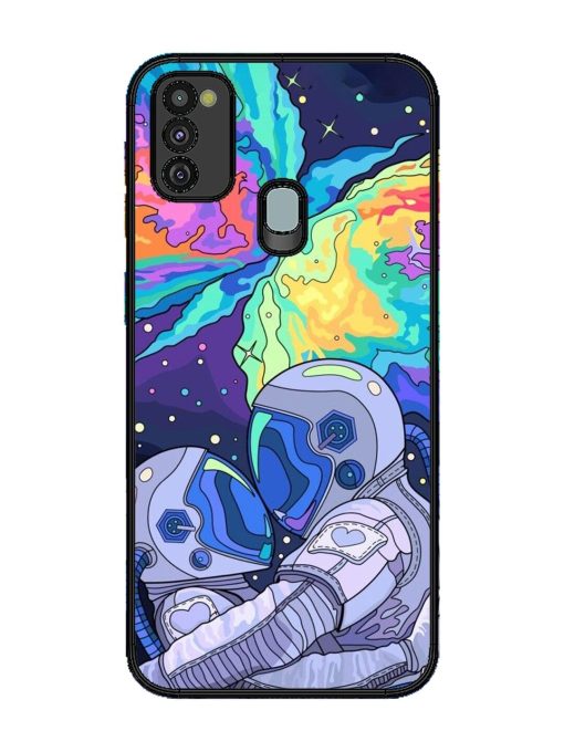 Cosmic Love Glossy Soft Edge Case for Samsung Galaxy M21 (4G) Chachhi