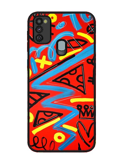 Groovy Garden Glossy Soft Edge Case for Samsung Galaxy M21 (4G)