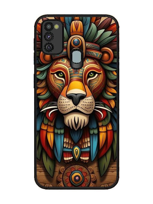 Aztec Majesty Glossy Soft Edge Case for Samsung Galaxy M21 (4G) Chachhi