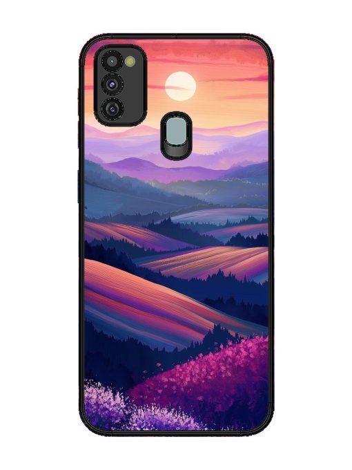 Twilight'S Embrace Glossy Soft Edge Case for Samsung Galaxy M21 (4G) Chachhi