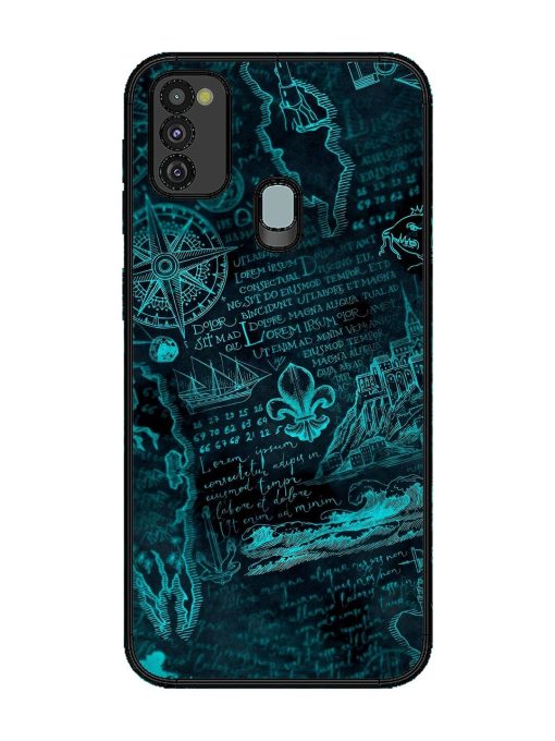 Nautical Notebook Glossy Soft Edge Case for Samsung Galaxy M21 (4G) Chachhi