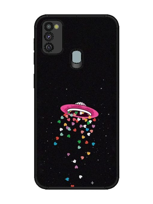 Love From Above Glossy Soft Edge Case for Samsung Galaxy M21 (4G) Chachhi