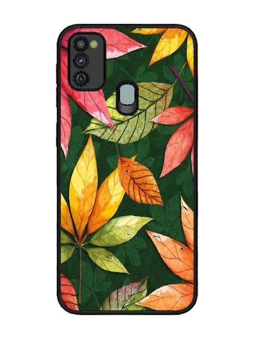 Autumn'S Embrace Glossy Soft Edge Case for Samsung Galaxy M21 (4G) Chachhi