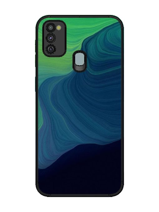 Oceanic Dreams Glossy Soft Edge Case for Samsung Galaxy M21 (4G) Chachhi