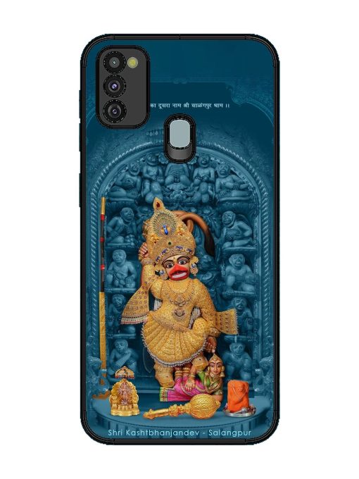 Divine Grace Of Shri Kashtabhanjandev Glossy Soft Edge Case for Samsung Galaxy M21 (4G) Chachhi