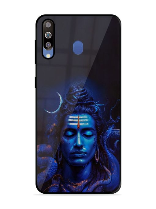 Mystic Mahadev Glossy Soft Edge Case for Samsung Galaxy M30 Chachhi