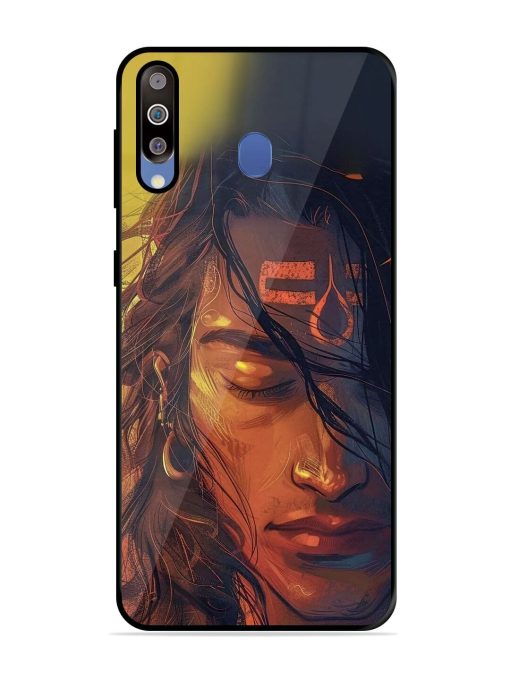 Tranquil Shiva Glossy Soft Edge Case for Samsung Galaxy M30 Chachhi