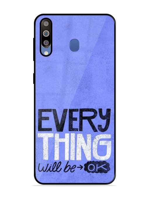 Hopeful Hues Glossy Soft Edge Case for Samsung Galaxy M30 Chachhi