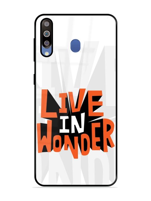 Wonder Burst Glossy Soft Edge Case for Samsung Galaxy M30 Chachhi