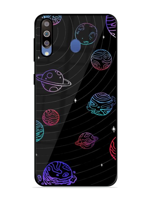 Cosmic Ballet Glossy Soft Edge Case for Samsung Galaxy M30 Chachhi