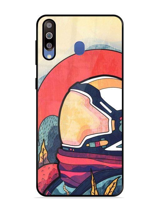 Cosmic Daydream Glossy Soft Edge Case for Samsung Galaxy M30 Chachhi